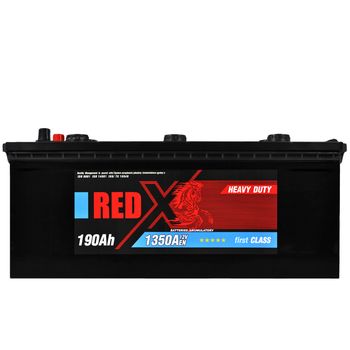 Акумулятор RED X (690 13) (D5) 190Ah 1350A L+