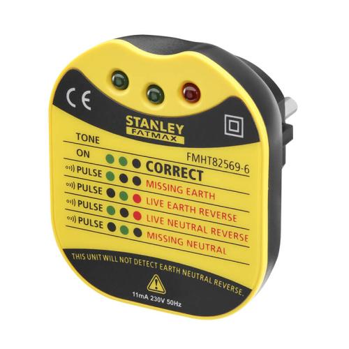 Тестер розеток настінний STANLEY FMHT82569-6