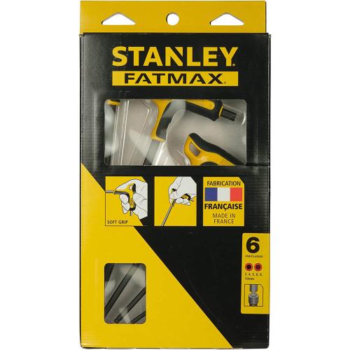 Набір з шести шестигранних метричних ключів з ручкою STANLEY FMHT0-69049