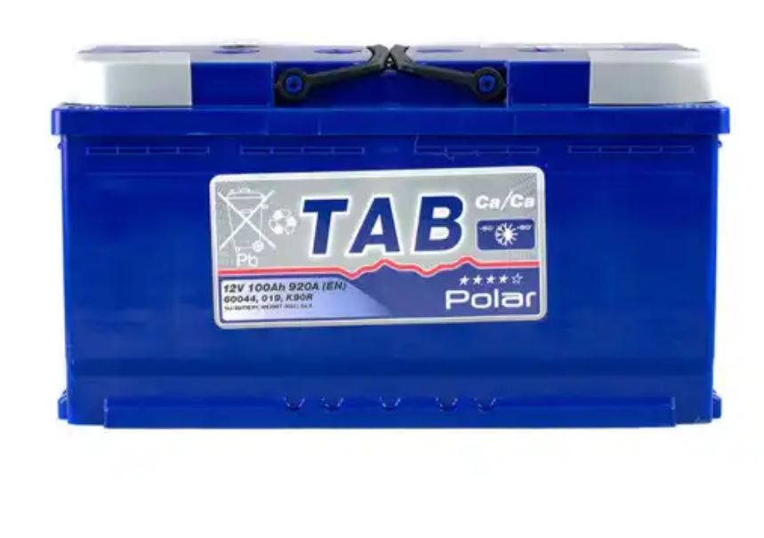 АКБ 100Ah/12V 920EN TAB Polar Blue R+ Euro 353x175x190