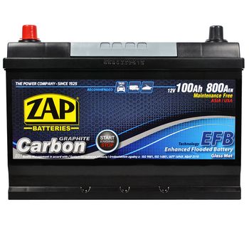 Акумулятор ZAP Carbon Start Stop EFB Asia 100Аh 800А L+ (D31) (600 47)