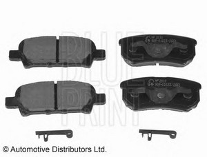 Фото 1. Колодки гальмівні дискові задні Mitsubishi. Jeep. Chrysler (вир-во Blue Print)