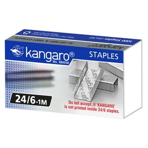 Скоби №24/6 (1000шт) Kangaro