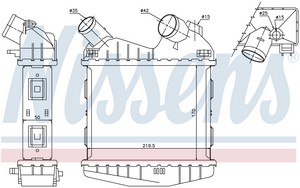 Радіатор охолодження повітря (Интеркулер)