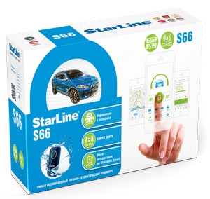 Автосигналізація StarLine S66 2CAN+2LIN GSM  BT