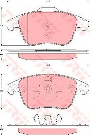 Колодки гальмівні дискові